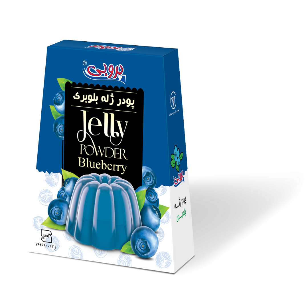 پودر ژله بلوبری
