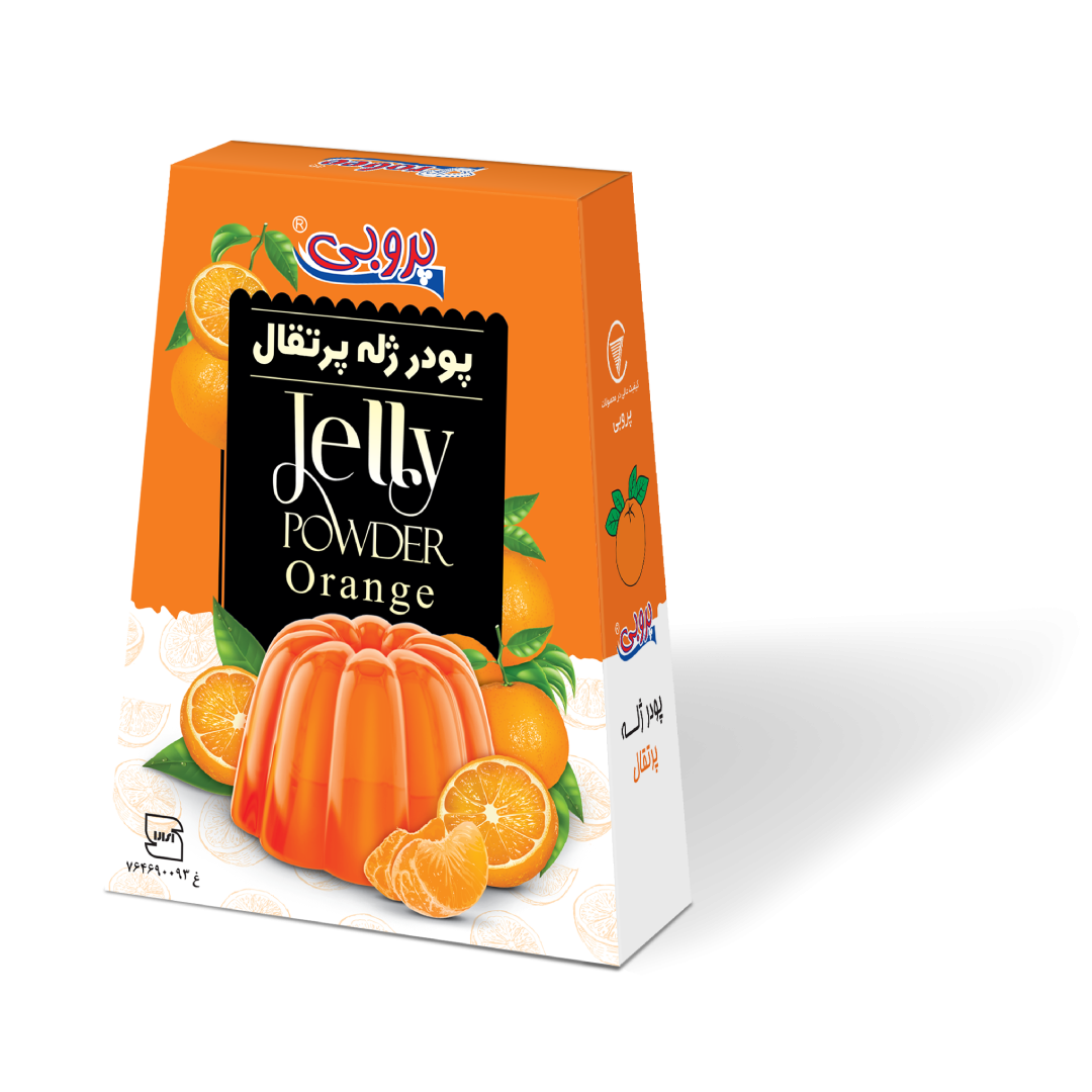 پودر ژله پرتقال