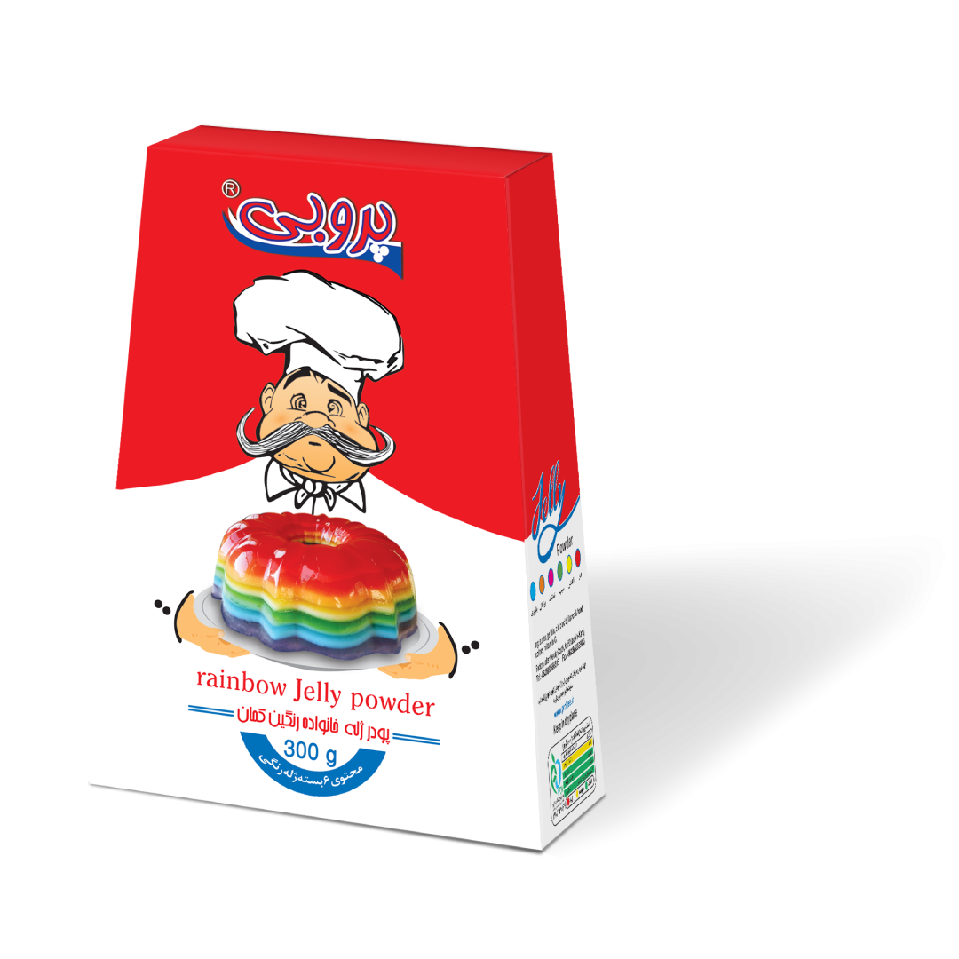 پودر ژله خانواده قرمز