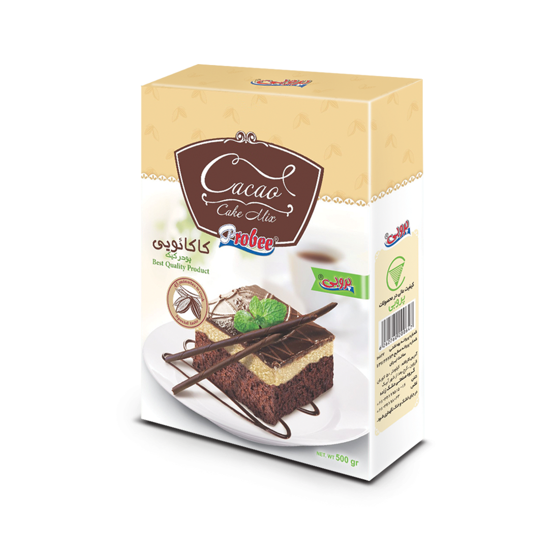 پودر کیک کاکائویی