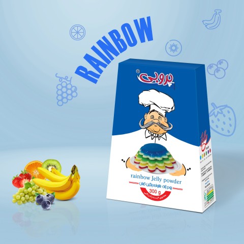 پودر ژله خانواده آبی