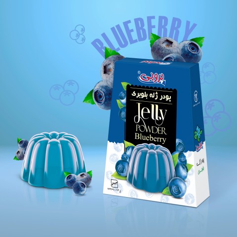 پودر ژله بلوبری