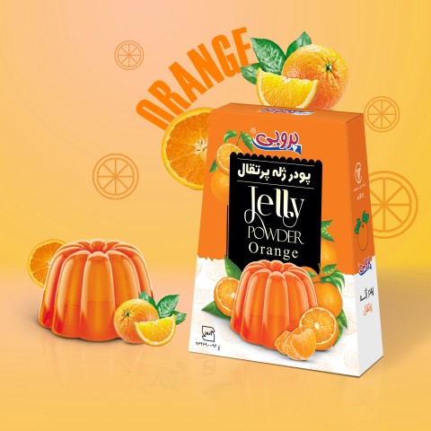پودر ژله پرتقال