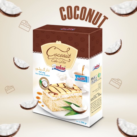 پودر کیک نارگیلی