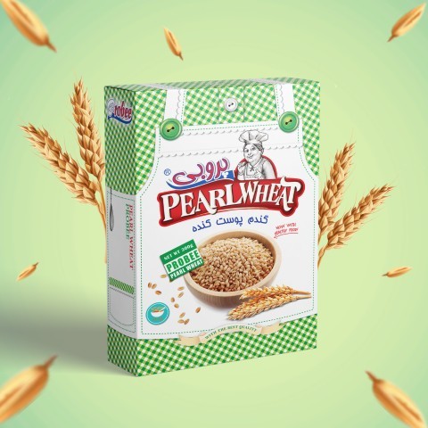 غلات پرک و پوست کنده